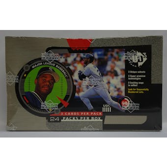 1998 Upper Deck UD3 Baseball Hobby Box (Reed Buy)
