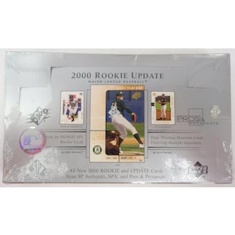 2000 Upper Deck Rookie Update Baseball Hobby Box (Reed Buy)
