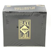 1995 Collector's Edge Black Label Football Hobby Box (Reed Buy)