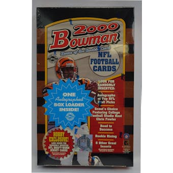 2000 Bowman Football Jumbo Box (Reed Buy)
