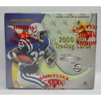2000 Fleer Skybox E-X Football Hobby Box (Reed Buy)