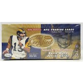 2000 Leaf Certified Football Hobby Box (Reed Buy)