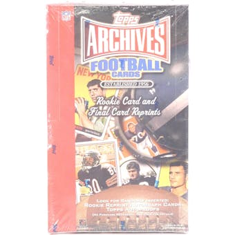 2001 Topps Archives Football Hobby Box (Reed Buy)