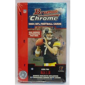 2004 Bowman Chrome Football Hobby Box (Reed Buy)