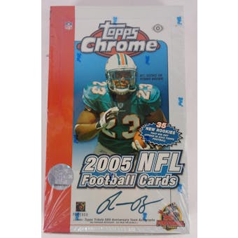 2005 Topps Chrome Football Hobby Box (Reed Buy)