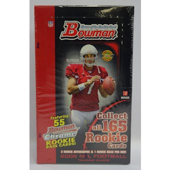 2006 Bowman Football Jumbo Box (Reed Buy)