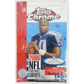 2006 Topps Chrome Football Hobby Box (Reed Buy)
