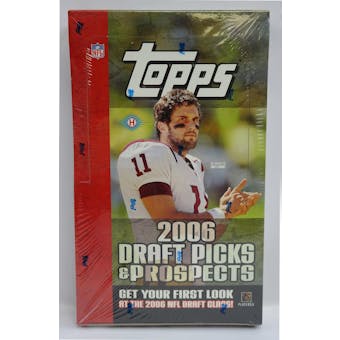 2006 Topps Draft Picks and Prospects Football Hobby Box (Reed Buy)