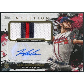2021 Topps Inception #APCIA Ian Anderson Rookie Patch Auto #080/150