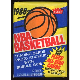 1988/89 Fleer Basketball Wax Pack (Reed Buy)