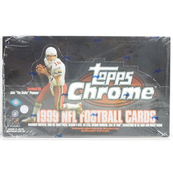 1999 Topps Chrome Football Hobby Box (Reed Buy)