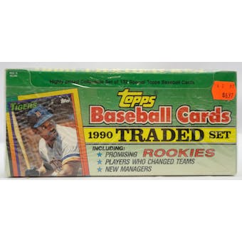 1990 Topps Traded & Rookies Baseball Retail Set (Reed Buy)