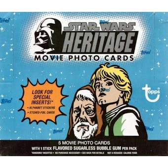 Star Wars Heritage 24 Pack Box (2004 Topps)