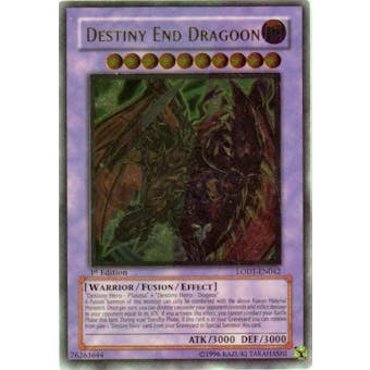 Yu-Gi-Oh Light of Destruction Single Destiny End Dragoon Ultimate Rare (LODT-EN0