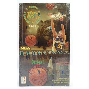 1994/95 Topps Stadium Club Series 1 Basketball Hobby Box (Reed Buy)