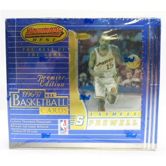 1996/97 Bowman's Best Basketball 20 Pack Box (Reed Buy)