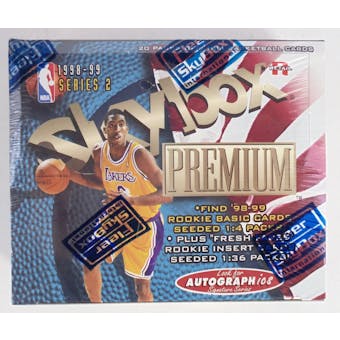 1998/99 Skybox Premium Series 2 Basketball Retail Box (Reed Buy)