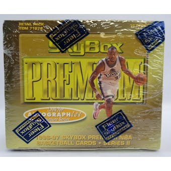 1996/97 Skybox Premium Series 2 Basketball Retail Box (Reed Buy)