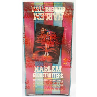 Harlem Globetrotters Basketball Hobby Box (1992 Comic Images) (Reed Buy)