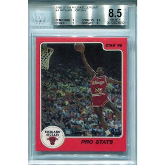 1986 Star Michael Jordan 10 Card Set #4 BGS 8.5 *3530 (Reed Buy)