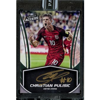 2017/18 Panini Instant Gold Ink Christian Pulisic Auto Card #IA-CP 08/12