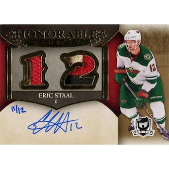 2018/19 The Cup Honorable Numbers #HNES Eric Staal Auto #/12 (Reed Buy)