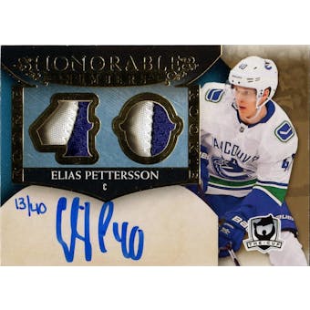 2018/19 The Cup Honorable Numbers #HNEP Elias Pettersson Auto #/40 (Reed Buy)