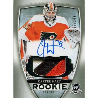 2018/19 The Cup #130 Carter Hart RC Auto #/249 (Reed Buy)