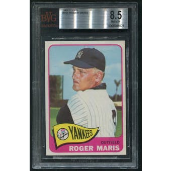1965 Topps Baseball #155 Roger Maris BVG 8.5 (NM-MT+)