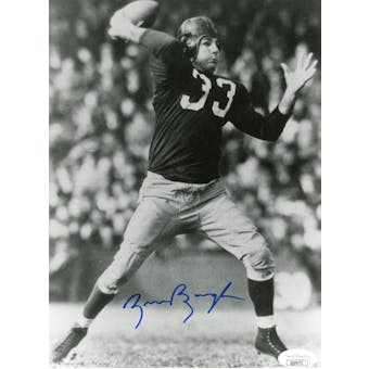 Sammy Baugh Redskins Autographed 8x10 B&W Photo JSA QQ09771 (Reed Buy)