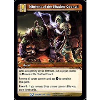 WoW Illidan Single Minions of the Shadow Council (HfI-244) NM/MT