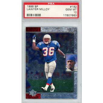 1996 SP #162 Lawyer Milloy RC PSA 10 *7663 (Reed Buy)