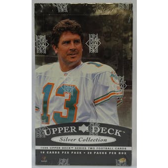 1996 Upper Deck Silver Football Hobby Box (Reed Buy)