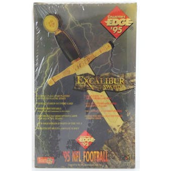 1995 Collector's Edge Excalibur Series 1 Football Hobby Box (Reed Buy)