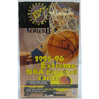 1995/96 Topps Stadium Club Series 1 Basketball Hobby Box (Reed Buy)