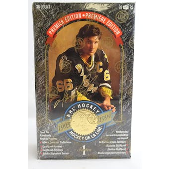 1993/94 Leaf Series 1 Bilingual Hockey Hobby Box (Reed Buy)