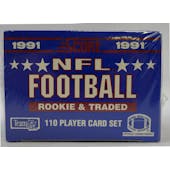 1991 Score Rookie & Traded Football Factory Set (Lot of 5) (Reed Buy)