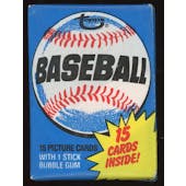 1980 Topps Baseball Wax Pack (Reed Buy)