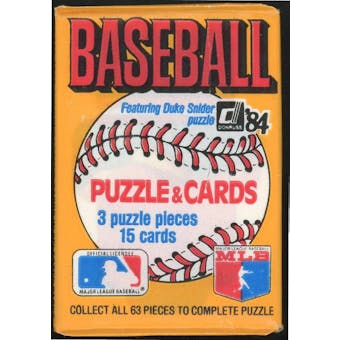 1984 Donruss Baseball Wax Pack (Reed Buy)