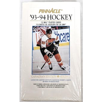 1993/94 Pinnacle Series 2 Canadian Hockey Hobby Box (Reed Buy)