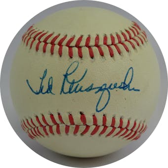 Ted Kluszewski Autographed Wilson Official Baseball JSA QQ09624 (Reed Buy)