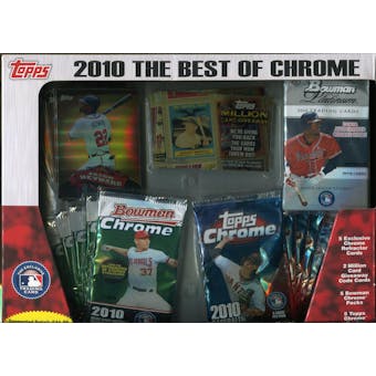 2010 Topps The Best Of Chrome Baseball Box