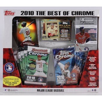 2010 Topps The Best Of Chrome Baseball Box