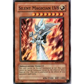 Yu-Gi-Oh Promo Single Silent Magician LV8 Super Rare NTR