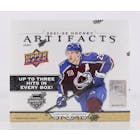 Image for  2021/22 Upper Deck Artifacts Hockey Hobby Box
