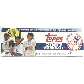 2007 Topps Factory Set Baseball (Box) (New York Yankees) (Reed Buy)