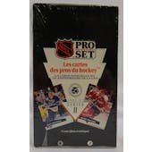 1991/92 Pro Set French Series 2 Hockey Box (Reed Buy)