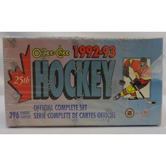 1992/93 OPC Hockey Factory Set (Torn Wrap) (Reed Buy)