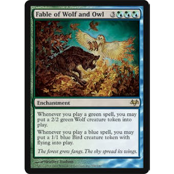 Magic the Gathering Eventide Single Fable of Wolf and Owl - NEAR MINT (NM)