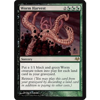 Magic the Gathering Eventide Single Worm Harvest - NEAR MINT (NM)